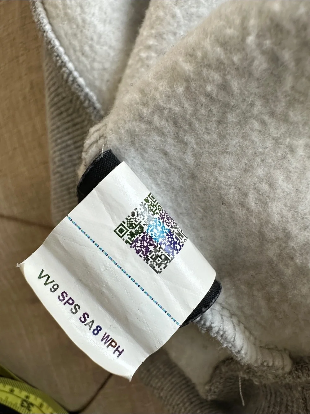 UGG Grey Crewneck Sweatshirt with Blush Appliqué Logo